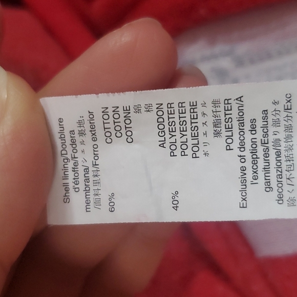 babyGAP Full Zip Hoodie Red Size 6-12 Months - Picture 10 of 11